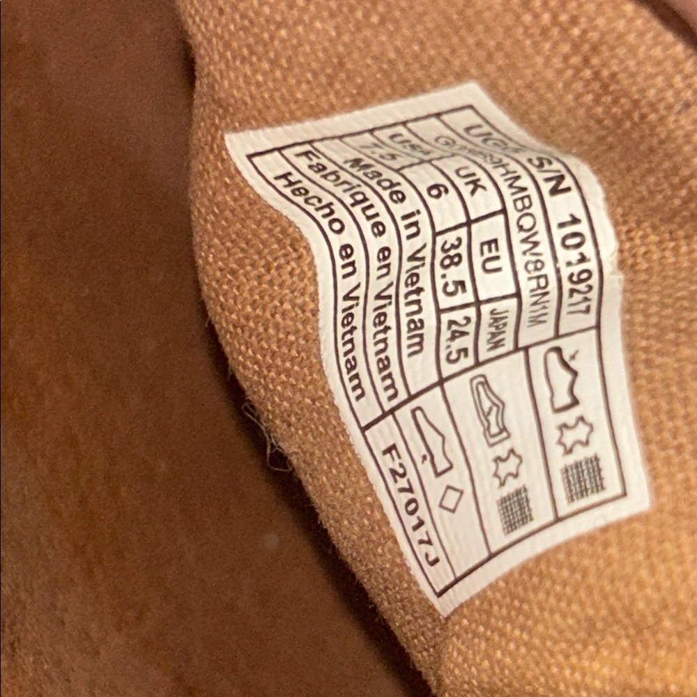 UGG Women's Tan Suede Slip-On Loafers - Picture 5 of 7